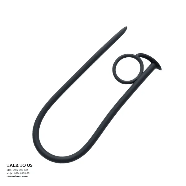 Dụng cụ Sounding Dương Vật Cao Su – Que Niệu Đạo Silicon Mềm, Kích Thích Tối Đa, Tự Bắn Tinh Không Cần Sục - [Tặng kèm: Gel bôi trơn 200ml] 