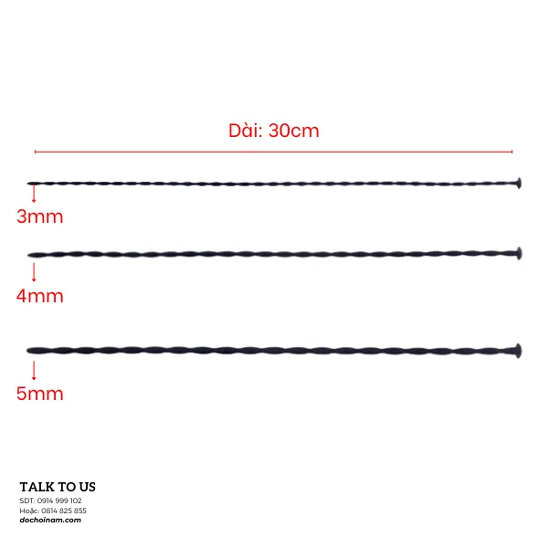 COMBO 3 DÂY SOUNDING – Que niệu đạo mềm dẻo, giá rẻ - [Tặng kèm: Gel Bôi Trơn 200ml]