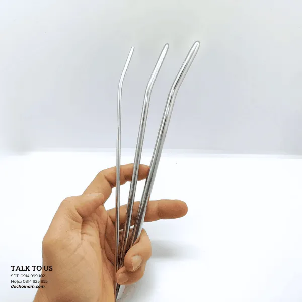 Que Sounding Dương Vật Inox Trơn 4mm, 6mm, 8mm – Que Niệu Đạo Souding Giá Rẻ - [Tặng kèm: Gel Bôi Trơn 200ml]