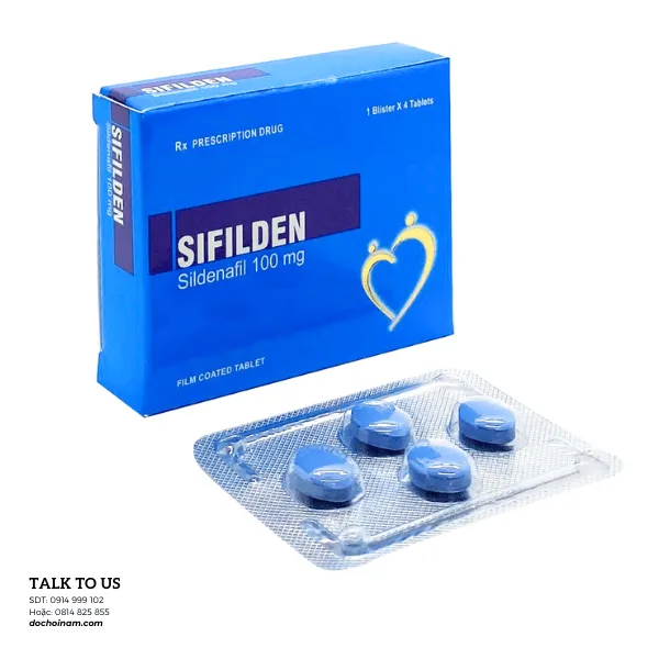 Thuốc Cường Dương Sifilden Ấn Độ 100mg – Tăng Cường Sinh Lý Nam, Hỗ Trợ Cương Cứng
