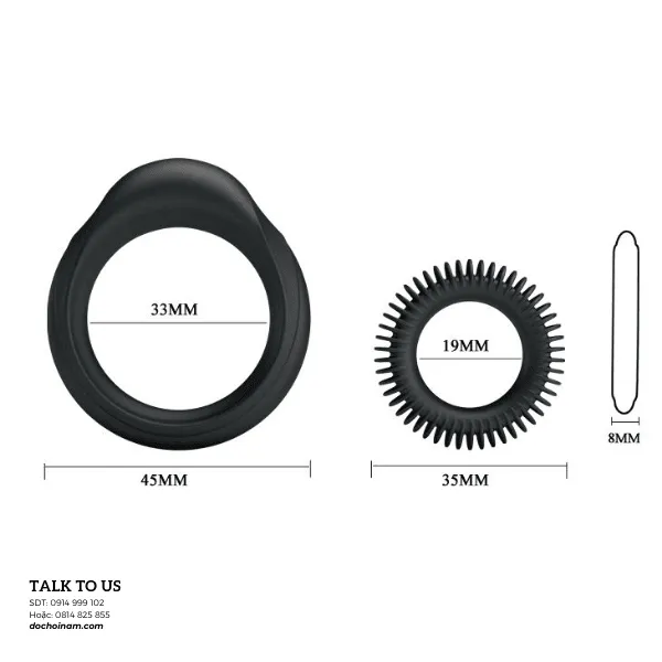 Vòng đeo dương vật Manhood Ring – Kéo dài thời gian quan hệ, giúp cương cứng mạnh mẽ