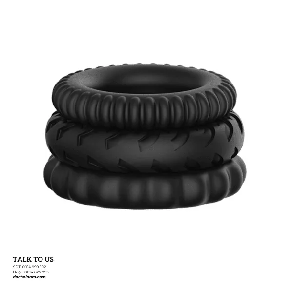 Vòng đeo cu Titan 3 chiếc – Giúp cương cứng & kéo dài thời gian quan hệ