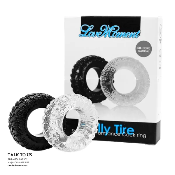 Vòng đeo dương vật Jelly Tire – LoveMoment | Giúp Cương Cứng & Kéo Dài Thời Gian Quan Hệ