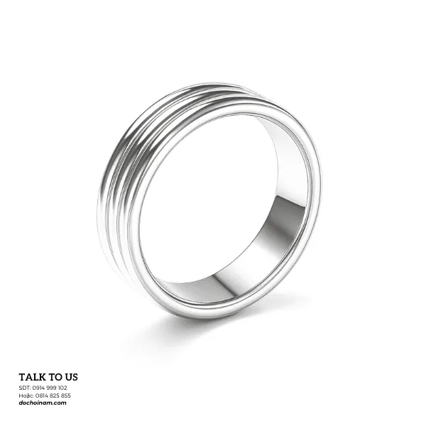 Vòng Đeo Cu Inox 304 Bản To – Kéo Dài Thời Gian Quan Hệ