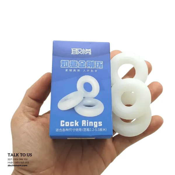 Vòng Đeo Lâu Xuất Tinh – Bộ 3 Cái Silicone Co Giãn, Giúp Cương Cứng & Kéo Dài Cuộc Yêu