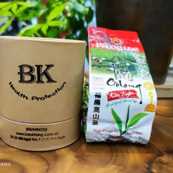 Trà Oolong Kim Tuyên Hộp Giấy Kraft 100g