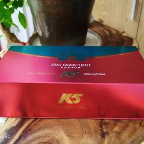 Dịch chiết Sâm Ngọc Linh 50ml - 5 Chai/ Hộp