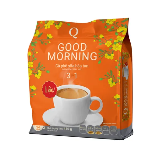 Cà phê Hòa Tan 3 trong 1 Good Morning