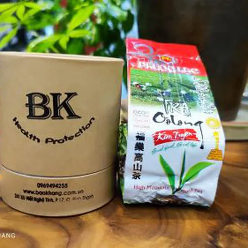 Trà Oolong Kim Tuyên Hộp Giấy Kraft 100g