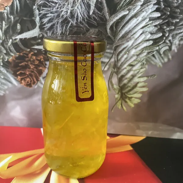Yến chưng tươi vị saffron hũ 200ml