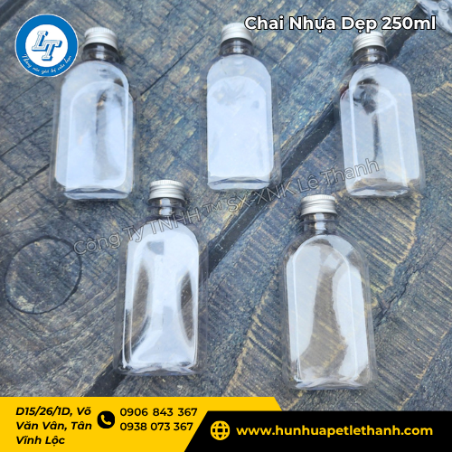 tổng kho miền nam chai dẹp 250ml giá sỉ 2 tổng kho miền nam chai dẹp 250ml giá sỉ 2
