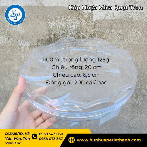Chốt sỉ mẫu hộp mica quạt tròn cực xịn giá rẻ hết hồn 2 Chốt sỉ mẫu hộp mica quạt tròn cực xịn giá rẻ hết hồn 2