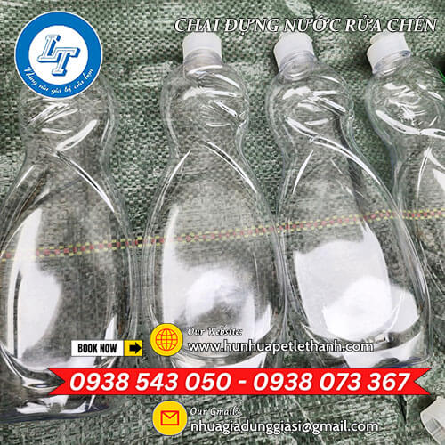 chai đựng nước rửa chén nắp xanh, nắp trắng giá tận kho 6 chai đựng nước rửa chén nắp xanh, nắp trắng giá tận kho 6