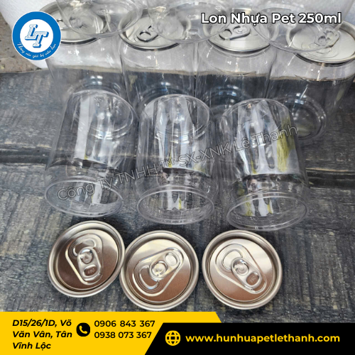 lon nhựa 250ml nắp thiếc bật giá xưởng siêu tốt 5 lon nhựa 250ml nắp thiếc bật giá xưởng siêu tốt 5