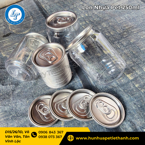 lon nhựa 250ml nắp thiếc bật giá xưởng siêu tốt 2 lon nhựa 250ml nắp thiếc bật giá xưởng siêu tốt 2