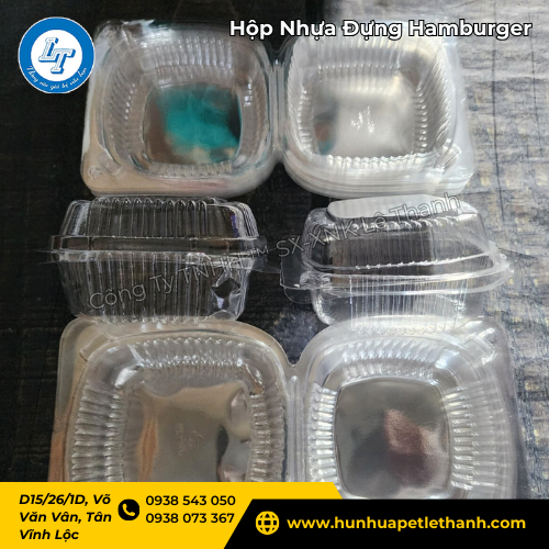 lấy sỉ hộp nhựa đựng bánh hamburger trực tiếp tại xưởng 5 lấy sỉ hộp nhựa đựng bánh hamburger trực tiếp tại xưởng 5