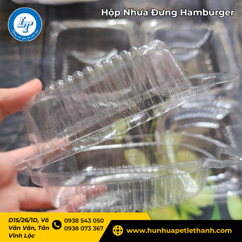 lấy sỉ hộp nhựa đựng bánh hamburger trực tiếp tại xưởng 1 lấy sỉ hộp nhựa đựng bánh hamburger trực tiếp tại xưởng 1
