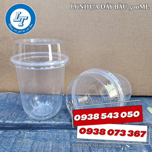 cốc nhựa chữ U, ly nhựa đáy bầu giá sỉ 2 cốc nhựa chữ U, ly nhựa đáy bầu giá sỉ 2