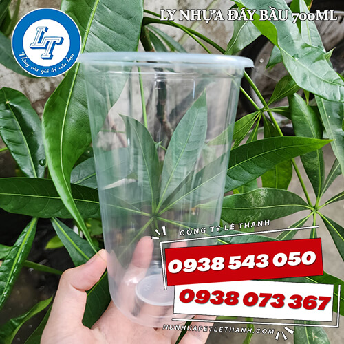 cốc nhựa chữ U, ly nhựa đáy bầu giá sỉ 3 cốc nhựa chữ U, ly nhựa đáy bầu giá sỉ 3