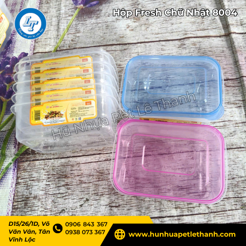 hộp Fresh chữ nhật Vĩ Hưng 8004 14x9x5cm giá tốt 1 hộp Fresh chữ nhật Vĩ Hưng 8004 14x9x5cm giá tốt 1