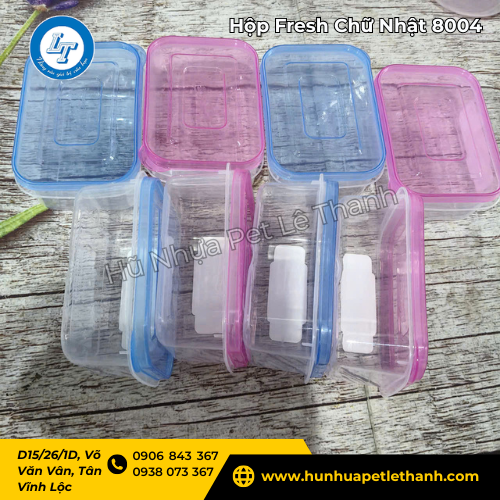 hộp Fresh chữ nhật Vĩ Hưng 8004 14x9x5cm giá tốt 2 hộp Fresh chữ nhật Vĩ Hưng 8004 14x9x5cm giá tốt 2