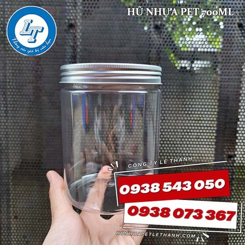 >>hũ nhựa pet nắp nhôm bạc 700ml sỉ rẻ<< >>hũ nhựa pet nắp nhôm bạc 700ml sỉ rẻ<<