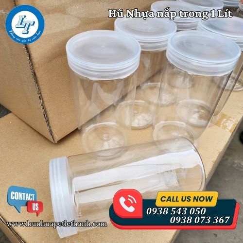 đặt ngay hũ nhựa nắp trong 1 lít giá sỉ rẻ 3 đặt ngay hũ nhựa nắp trong 1 lít giá sỉ rẻ 3