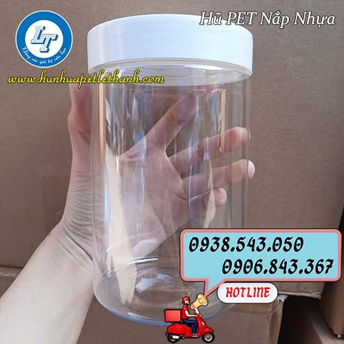hũ PET nắp nhựa trắng giá sỉ bao nhiêu tiền hũ PET nắp nhựa trắng giá sỉ bao nhiêu tiền