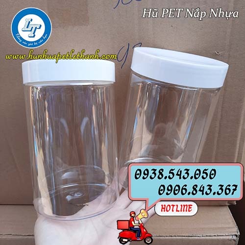 hũ PET nắp nhựa trắng giá sỉ bao nhiêu tiền hũ PET nắp nhựa trắng giá sỉ bao nhiêu tiền