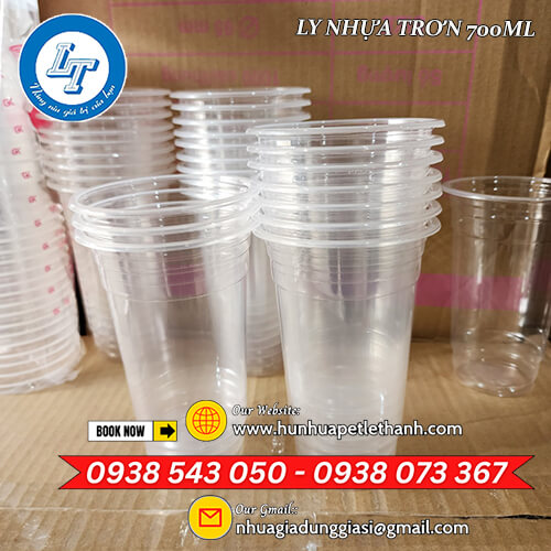 ly nhựa trơn 360ml, 500ml, 700ml, giá gốc siêu rẻ 4 ly nhựa trơn 360ml, 500ml, 700ml, giá gốc siêu rẻ 4
