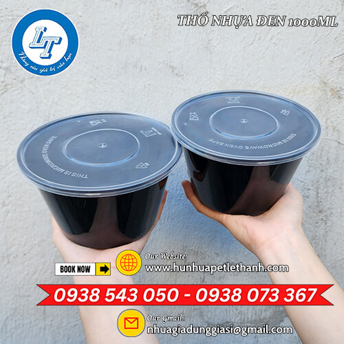 thố nhựa đen 1000ml giá sỉ: nơi bán giá rẻ, uy tín 2 thố nhựa đen 1000ml giá sỉ: nơi bán giá rẻ, uy tín 2