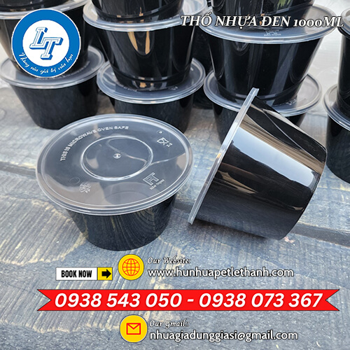 thố nhựa đen 1000ml giá sỉ: nơi bán giá rẻ, uy tín 3 thố nhựa đen 1000ml giá sỉ: nơi bán giá rẻ, uy tín 3