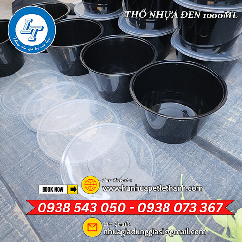 thố nhựa đen 1000ml giá sỉ: nơi bán giá rẻ, uy tín 4 thố nhựa đen 1000ml giá sỉ: nơi bán giá rẻ, uy tín 4