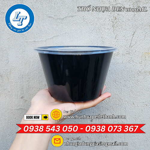 thố nhựa đen 1000ml giá sỉ: nơi bán giá rẻ, uy tín 1 thố nhựa đen 1000ml giá sỉ: nơi bán giá rẻ, uy tín 1