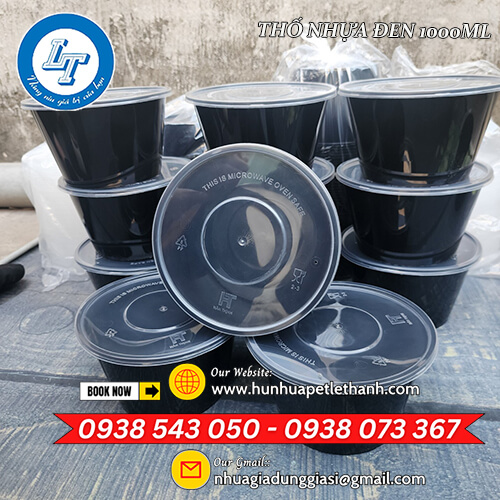 thố nhựa đen 1000ml giá sỉ: nơi bán giá rẻ, uy tín 5 thố nhựa đen 1000ml giá sỉ: nơi bán giá rẻ, uy tín 5