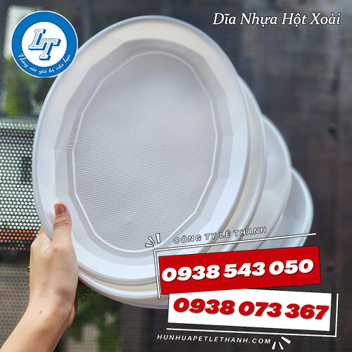 dĩa nhựa hột xoài giá sỉ đựng gà vịt 5 dĩa nhựa hột xoài giá sỉ đựng gà vịt 5