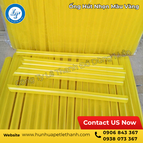 ống hút nhọn màu vàng giá tốt sỉ lớn HCM 5 ống hút nhọn màu vàng giá tốt sỉ lớn HCM 5