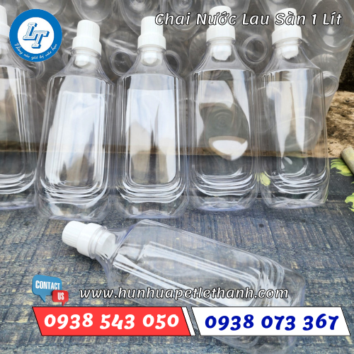 Chai nhựa đựng nước lau sàn 1 lít 2 Chai nhựa đựng nước lau sàn 1 lít 2