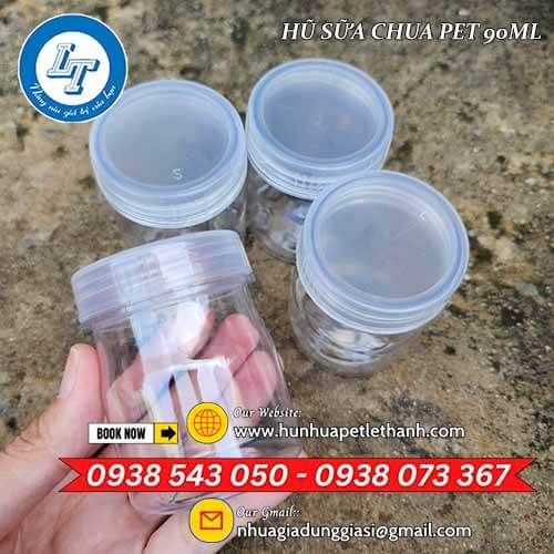 hũ nhựa pet đựng sữa chua 90ml hũ nhựa pet đựng sữa chua 90ml