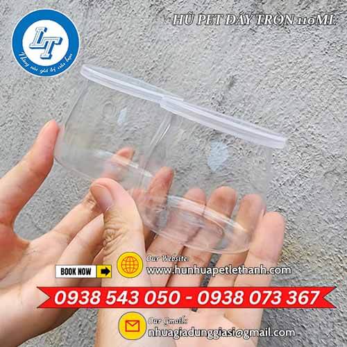 hũ nhựa pet đựng sữa chua đáy tròn 110ml hũ nhựa pet đựng sữa chua đáy tròn 110ml