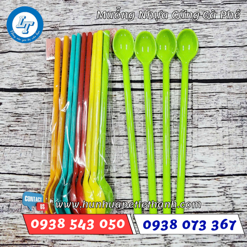 Muỗng nhựa cứng cà phê, sinh tố Muỗng nhựa cứng cà phê, sinh tố