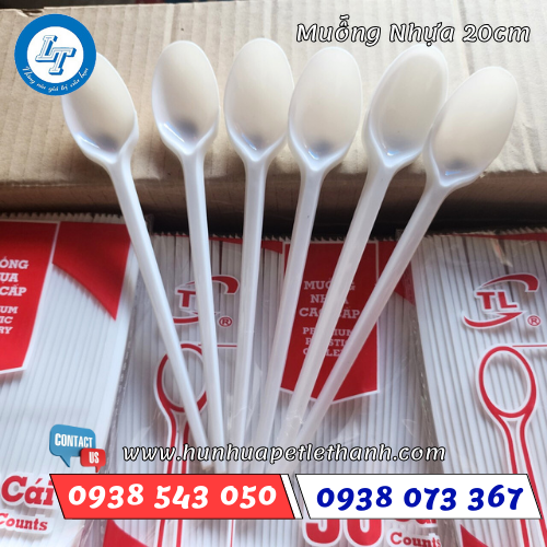 muỗng nhựa pp dùng 1 lần 4 muỗng nhựa pp dùng 1 lần 4