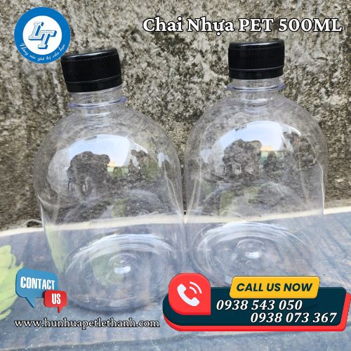 vỏ chai nhựa PET 500ml giá sỉ Tiền Giang 3 vỏ chai nhựa PET 500ml giá sỉ Tiền Giang 3