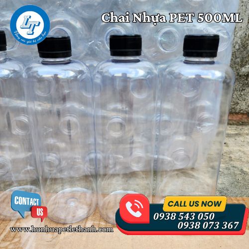 vỏ chai nhựa PET 500ml giá sỉ Tiền Giang 1 vỏ chai nhựa PET 500ml giá sỉ Tiền Giang 1