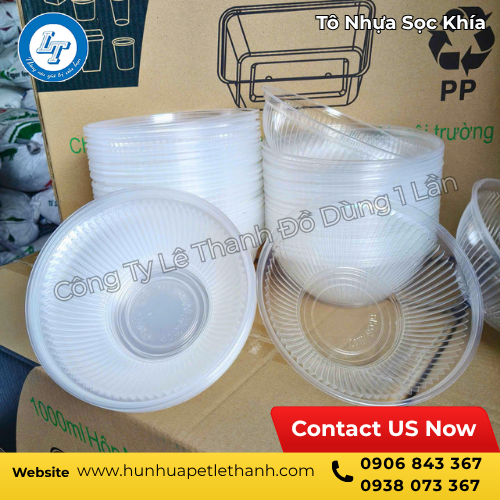 tô nhựa sọc khía trong suốt bán sỉ toàn quốc 4 tô nhựa sọc khía trong suốt bán sỉ toàn quốc 4