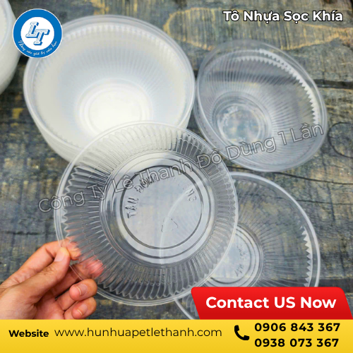 tô nhựa sọc khía trong suốt bán sỉ toàn quốc 2 tô nhựa sọc khía trong suốt bán sỉ toàn quốc 2