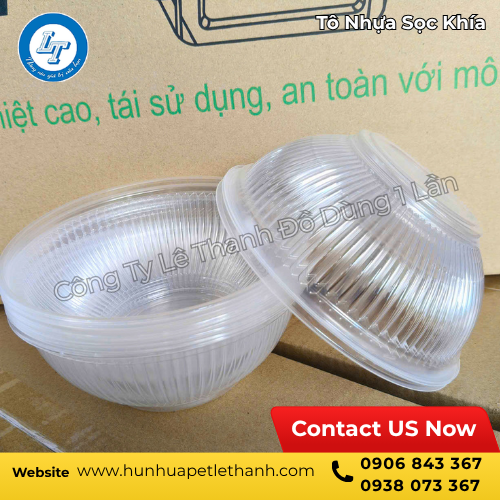 tô nhựa sọc khía trong suốt bán sỉ toàn quốc 1 tô nhựa sọc khía trong suốt bán sỉ toàn quốc 1