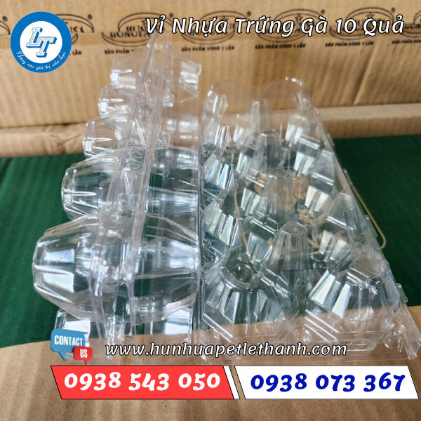 vỉ trứng gà bằng nhựa 10 quả 1 vỉ trứng gà bằng nhựa 10 quả 1