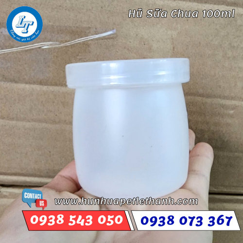 hũ sữa chua 100ml mỏng 1 hũ sữa chua 100ml mỏng 1