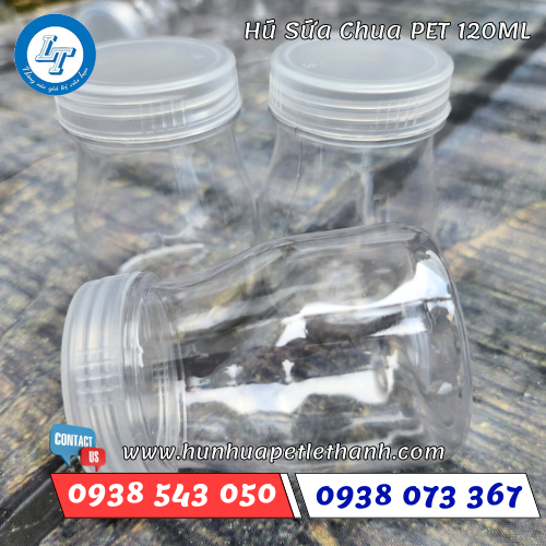 hũ sữa chua pet 120ml hũ sữa chua pet 120ml